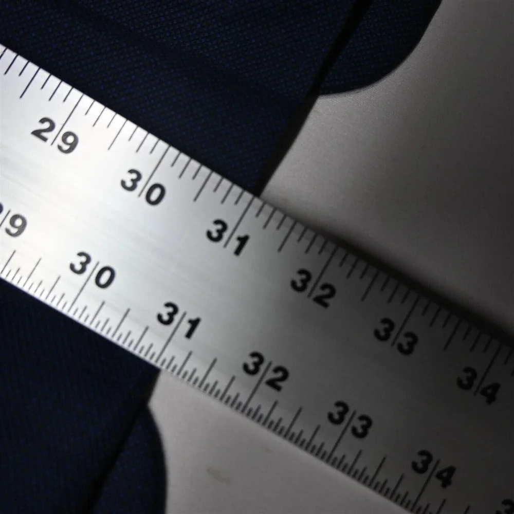 Van Heusen 50R Blue Birdseye Mens‎ Blazer Sport Coat Jacket